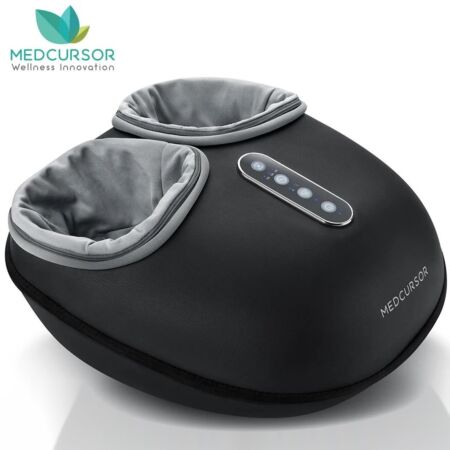 Masaj Shiatsu cu Căldură - Aparat Electric pentru Relaxare și Ameliorarea Durerilor de Picioare