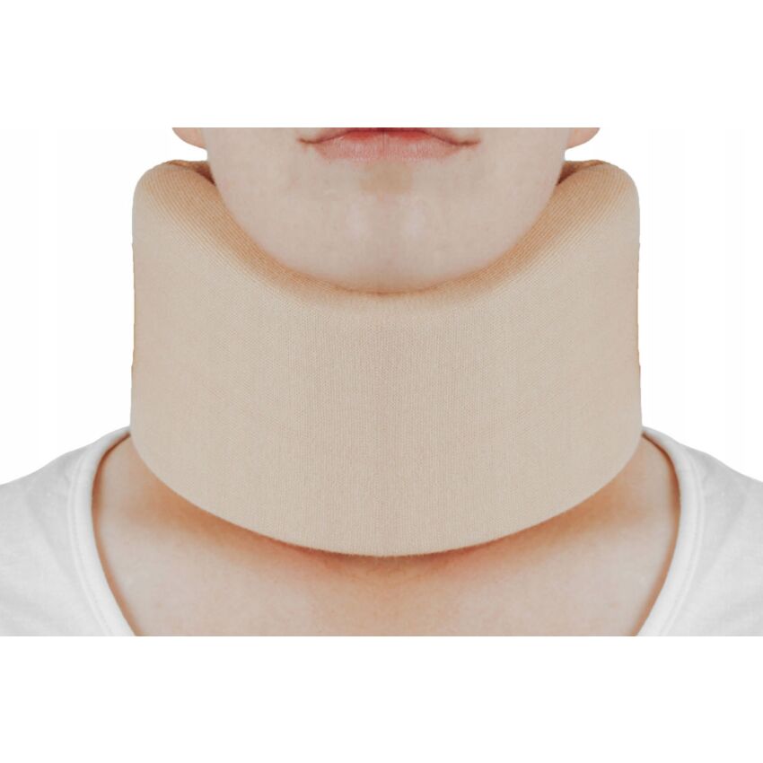 Guler Cervical, Material Moale, Marime S, Circumferinta Gat 35-55cm, Inaltime Guler 8.75cm, Ajustabil