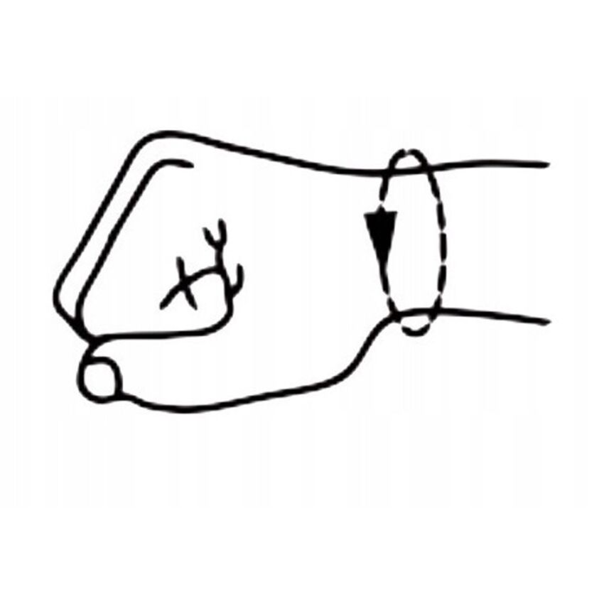 Stabilizator Incheietura Mana, Culoare Negru, Mana Dreapta, Adult, Copil, Universal