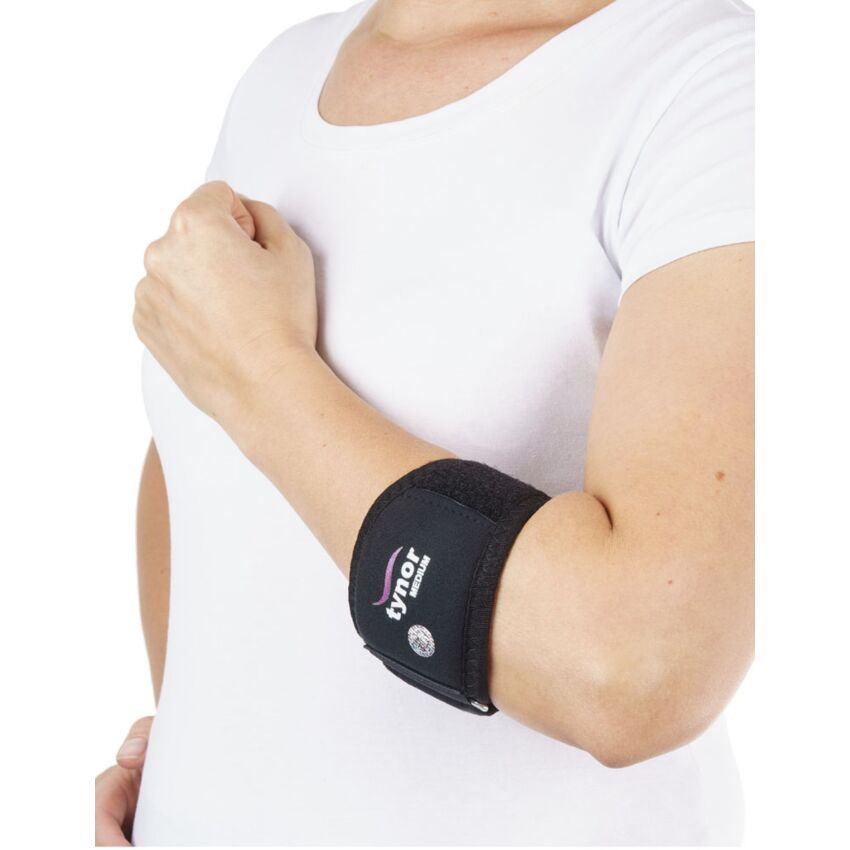 Stabilizator Neopren, Fixare Antebrat Sub Cot, Culoare Negru, Marime L, Antebrat 30-35 cm, Adult, Copil Universal