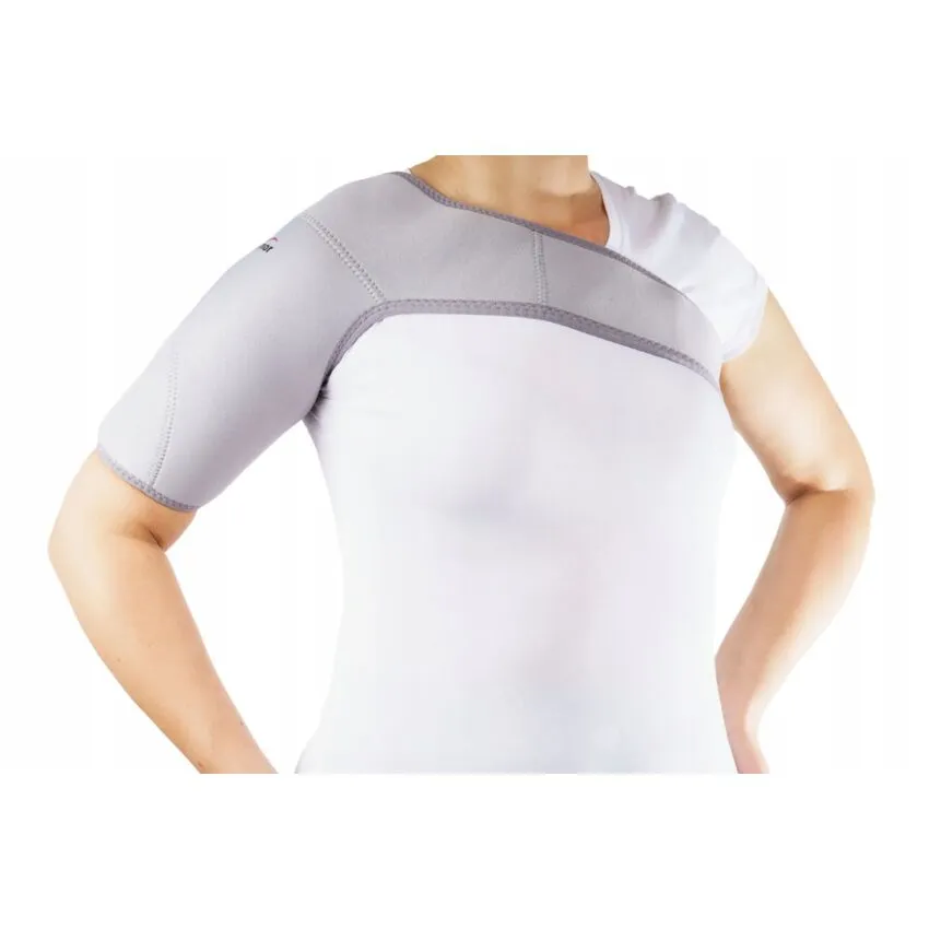 Suport Stabilizator Umar, Neopren, Culoare Gri, Functie Termoactiva