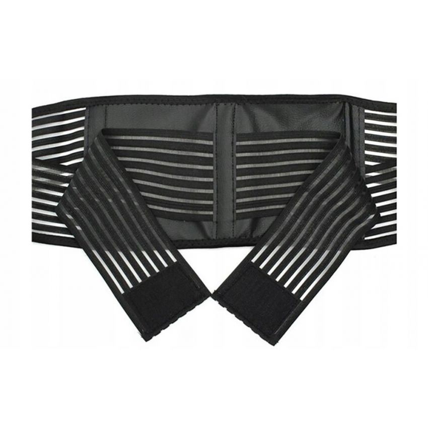 Centura Magnetica Lombara Marime L, 12 Magneti Culoare Negru