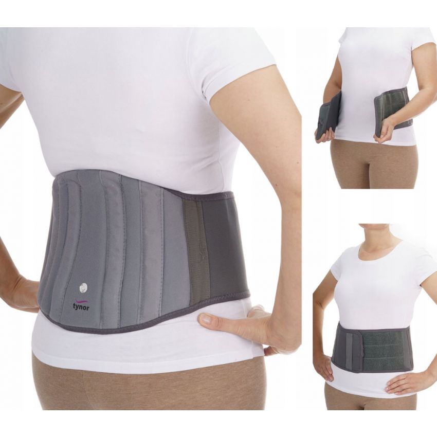 Corset Ortopedic, Talie 71-112 cm, Inaltime 24 cm, nuanta Gri