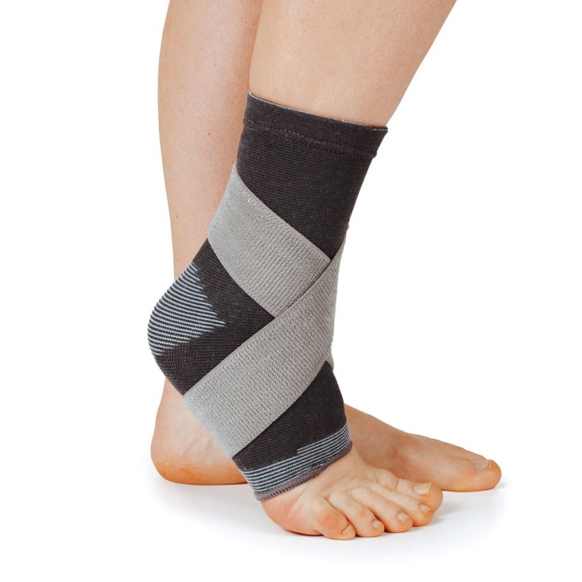 Stabilizator Elastic Glezna, Marime L, Nuanta Gri, Universal