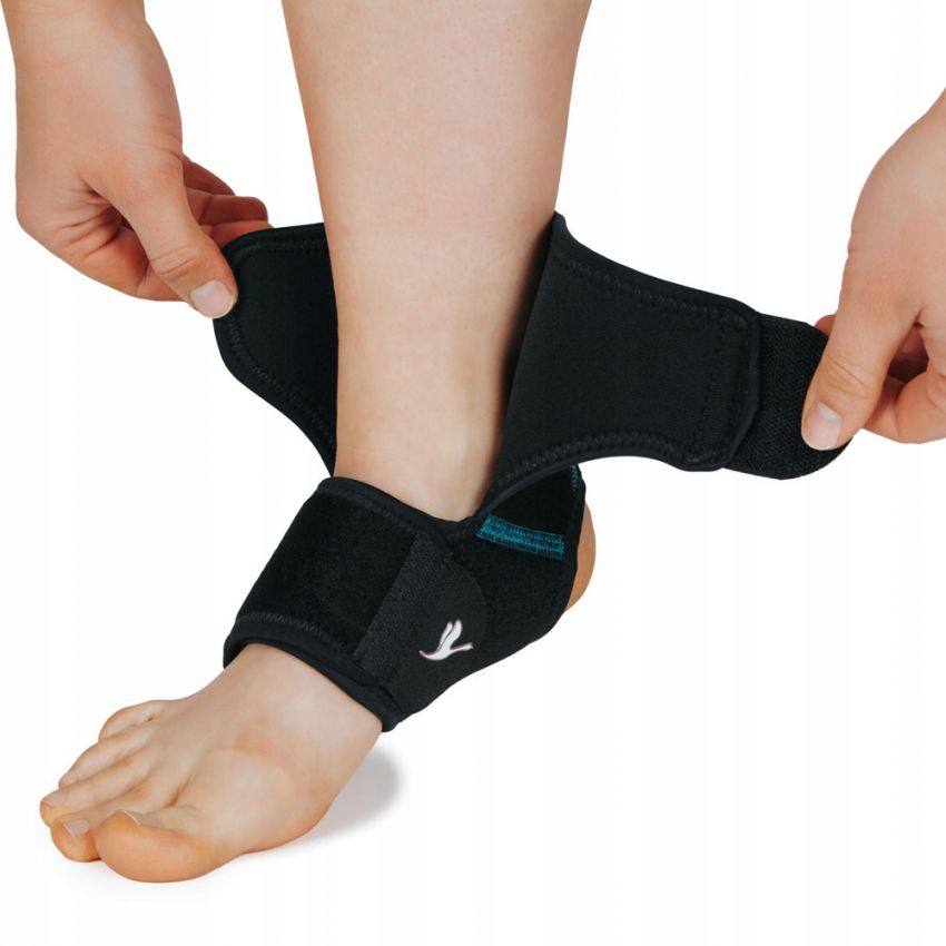 Stabilizator Fixare Glezna, Culoare Negru, Universal, Circumferinta Glezna 15-30cm