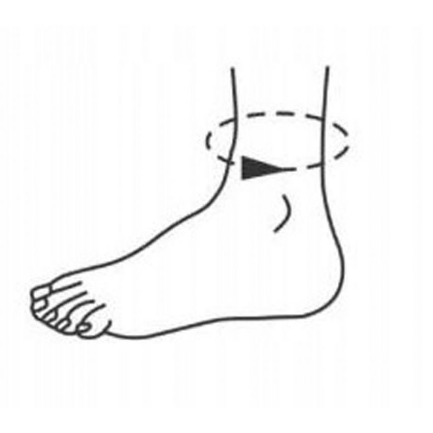 Stabilizator Fixare Glezna, Culoare Negru, Universal, Circumferinta Glezna 15-30cm