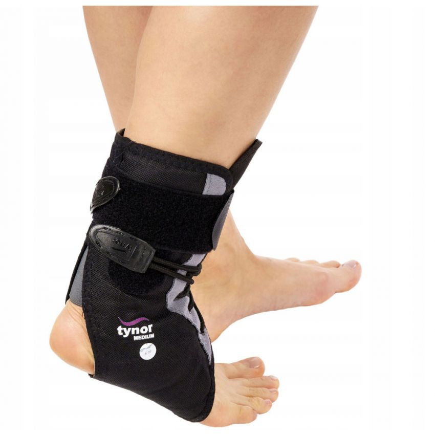 Stabilizator Glezna, Marimea M, Snur Fixare, Culoare Negru, Adult, Copil, Universal