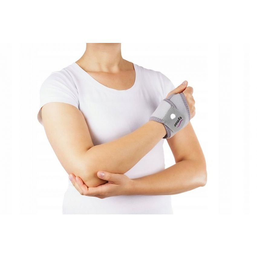 Stabilizator Incheietura Manii, Neoprem, Culoare Gri, Ambidextru, Circumferinta Incheietura 12.5-23.8 cm