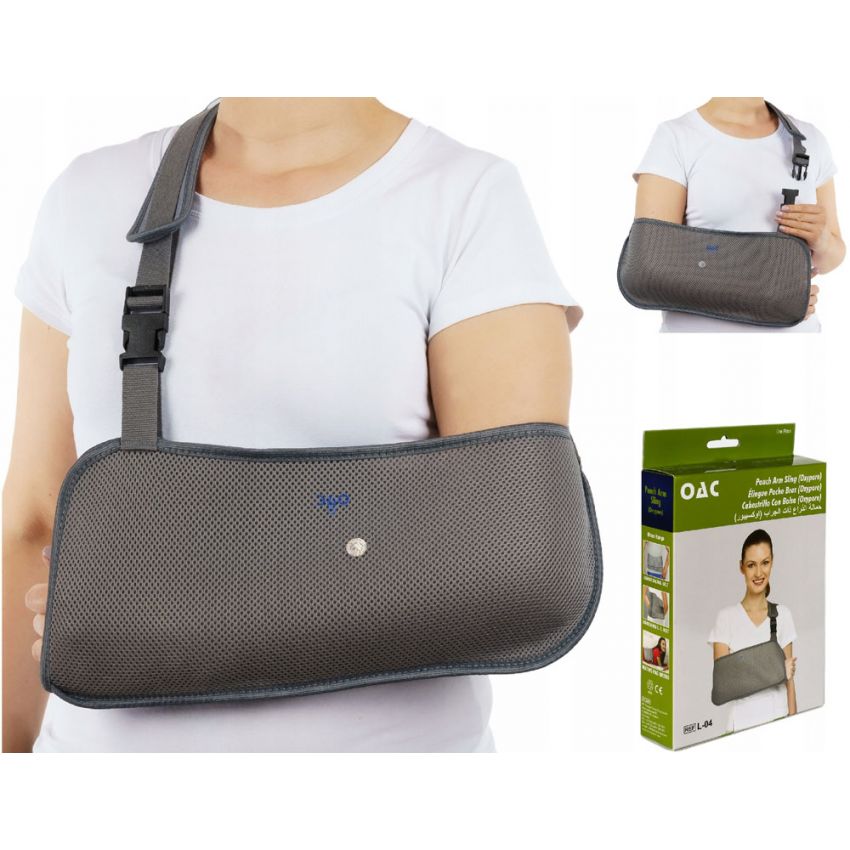 Suport Fixare Antebrat, Culoare Gri, Marime S, Circumferinta Piept 70-85 cm, Adult,Copil,Universal 