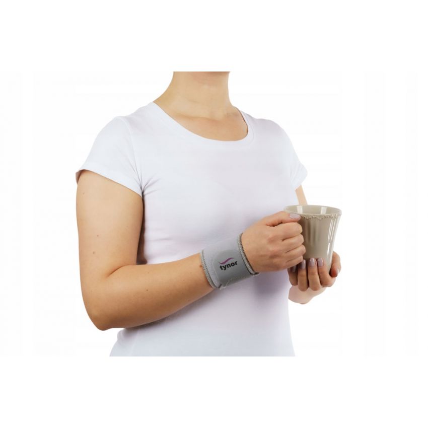 Suport Fixare Incheietura Mana Culoare Gri, Circumferinta Incheietura Mana 12.5-23.8 cm Marime Universala