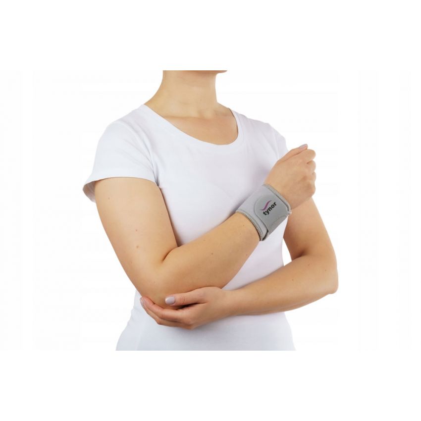 Suport Fixare Incheietura Mana Culoare Gri, Circumferinta Incheietura Mana 12.5-23.8 cm Marime Universala