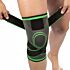 Genunchiera Fixare Genunchi Marime 3XL Lungime 28 cm, Culoare Gri, Benzi Elastice Fixare si Ajustare