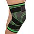 Genunchiera Fixare Genunchi Marime 3XL Lungime 28 cm, Culoare Gri, Benzi Elastice Fixare si Ajustare
