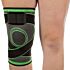 Genunchiera Fixare Genunchi Marime 3XL Lungime 28 cm, Culoare Gri, Benzi Elastice Fixare si Ajustare