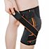 Genunchiera Neopren Elastica cu Benzi Fixare si Ajustare cu Velcro Marime 3XL, Circumferinta Deasupra Genunchi 46-54 cm, Lungime 31cm