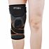 Genunchiera Neopren Elastica cu Benzi Fixare si Ajustare cu Velcro Marime 3XL, Circumferinta Deasupra Genunchi 46-54 cm, Lungime 31cm