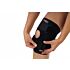 Genunchiera Neopren Inel Silicon Fixare Rotula Genunchi Culoare Negru