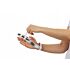 Stabilizator Fixare Deget, Marimea M, Lungime 18 cm, Culoare Argintie