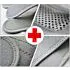 Stabilizator Magnetic pentru Umar cu Turmalina, Fixare Banda Velcro Circumferinta Brat 38-50 cm / Torace 70-104 cm Culoare Gri