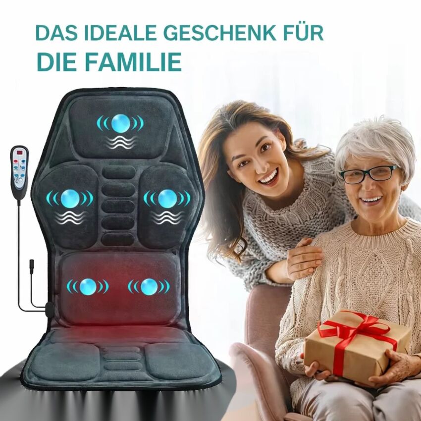 Aparat Masaj Cervical cu Incalzire si Vibratie - Relaxare Completa A Spatelui si Gatului