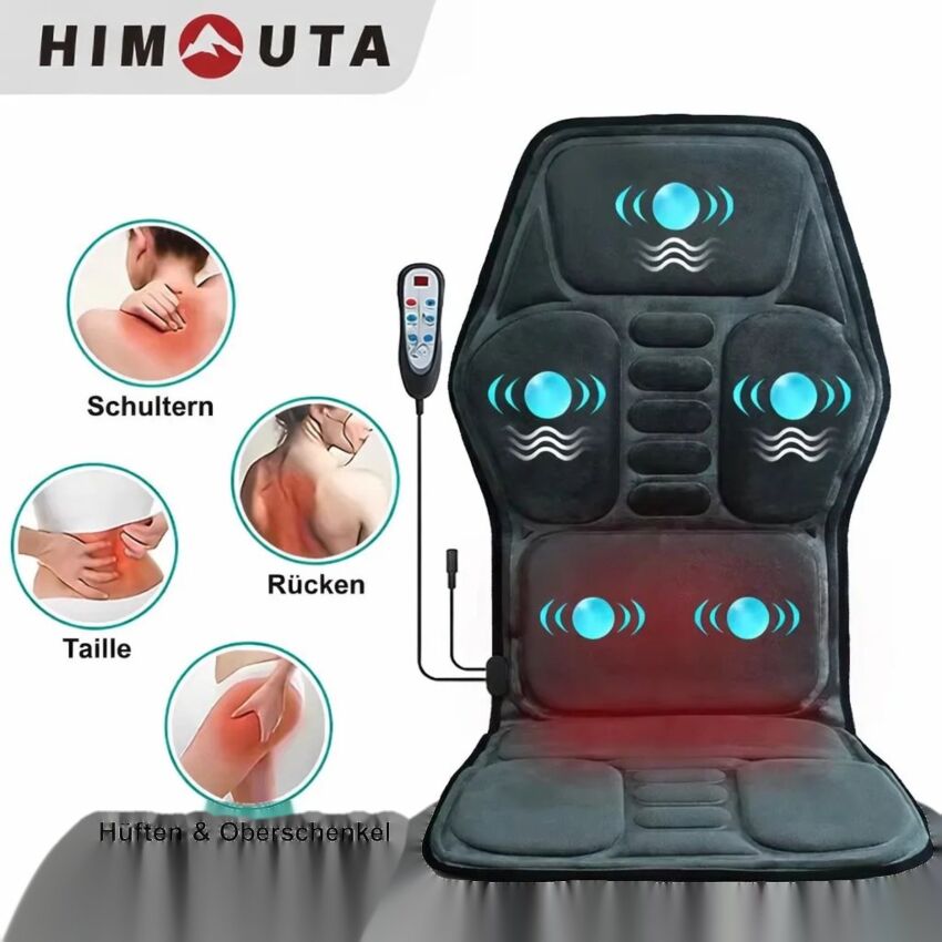 Aparat Masaj Cervical cu Incalzire si Vibratie - Relaxare Completa A Spatelui si Gatului