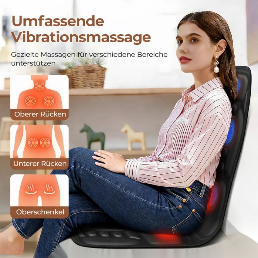 Aparat Masaj Cervical cu Vibratie si Incalzire - Relaxare Completa pentru Gat si Spate