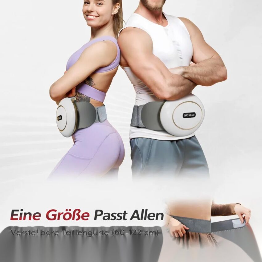 Aparat Masaj Cervical Electric - Relaxare Profesionala pentru Gat, Spate si Abdomen cu Tehnologie Vibranta Avansata