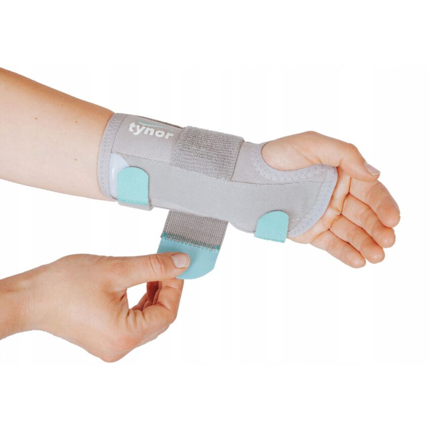 Banda Stabilizatoare Incheietura Mana Circumferinta Incheietura 15.5-18.5 cm Gri