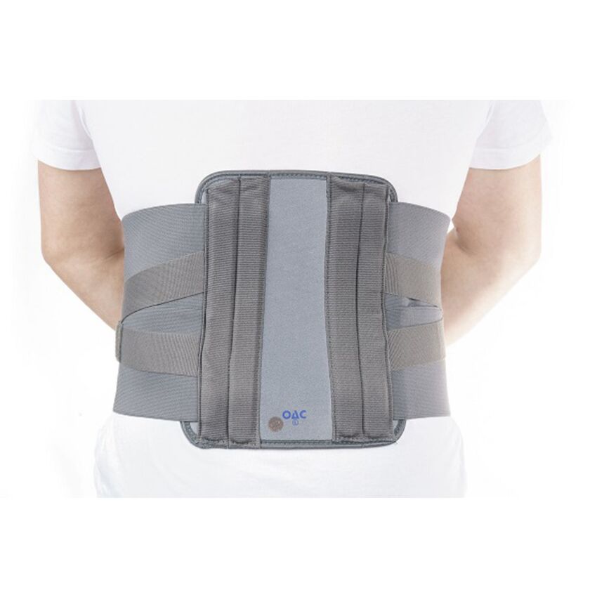 Centura Lombosacrala, Marimea XL Culoare Gri Talie 115-130 cm, Inaltime 27 cm