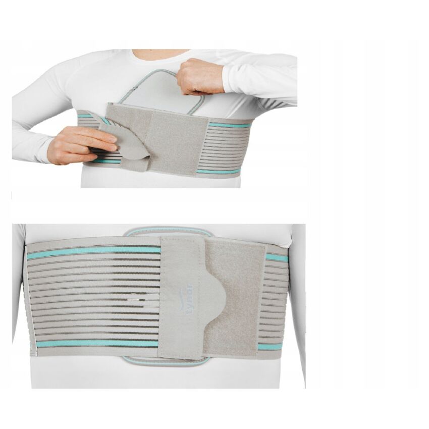 Centura Toracica, Fixare Coaste, Marime XL, Circumferinta Piept 115-130 cm, Inaltime 17.5 cm, Adult, Copil, Universala