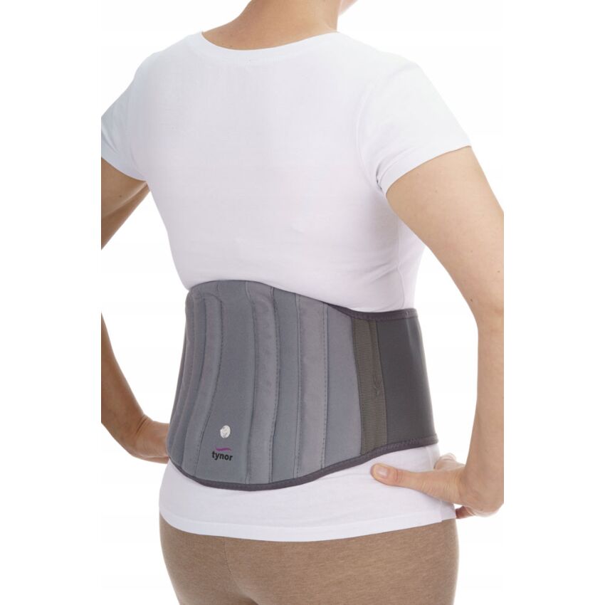 Corset Ortopedic, Talie 71-112 cm, Inaltime 24 cm, nuanta Gri