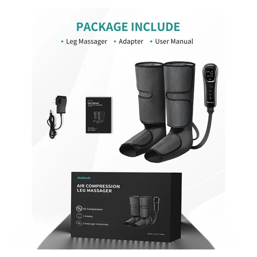 Masaj Gambă și Relaxare Profundă Compresie Aer