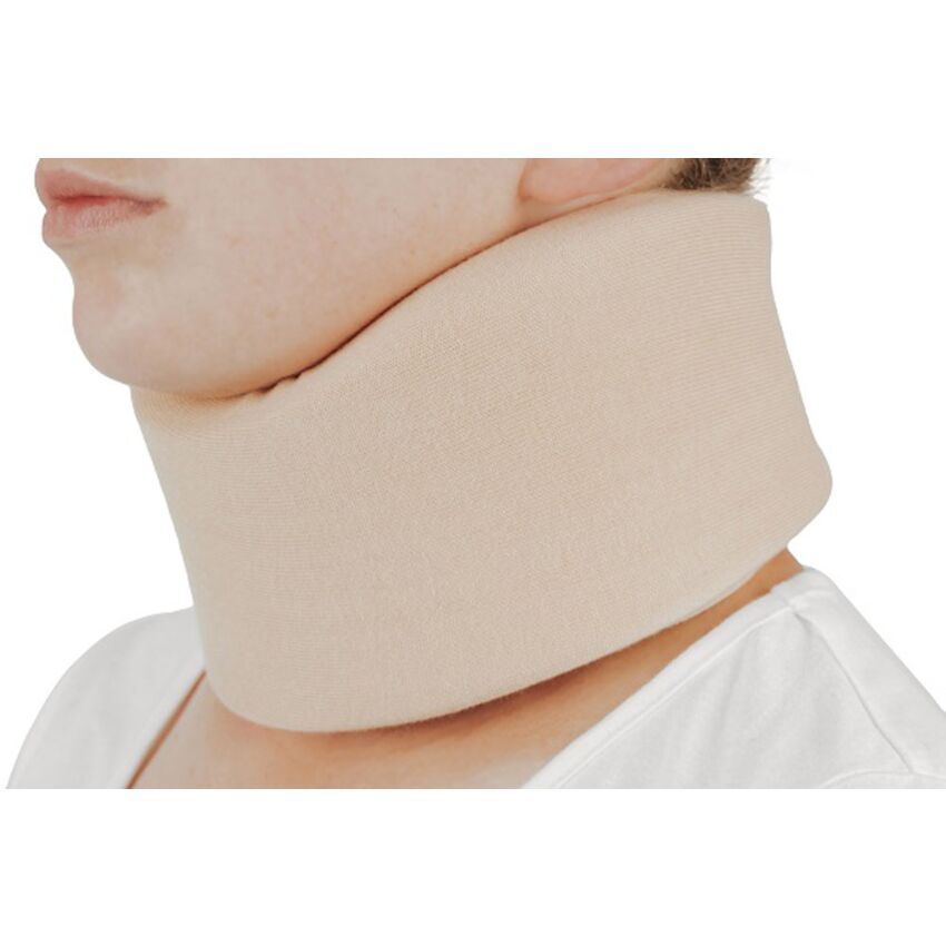 Guler Cervical, Material Moale, Marime S, Circumferinta Gat 35-55cm, Inaltime Guler 8.75cm, Ajustabil