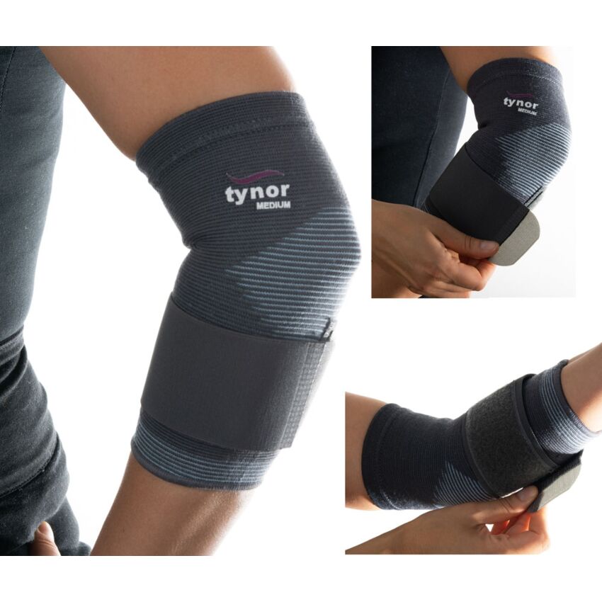 Stabilizator Cot, Material Elastic, Marime XL Cirtumberinta Cot 30-35 cm Culoare Gri