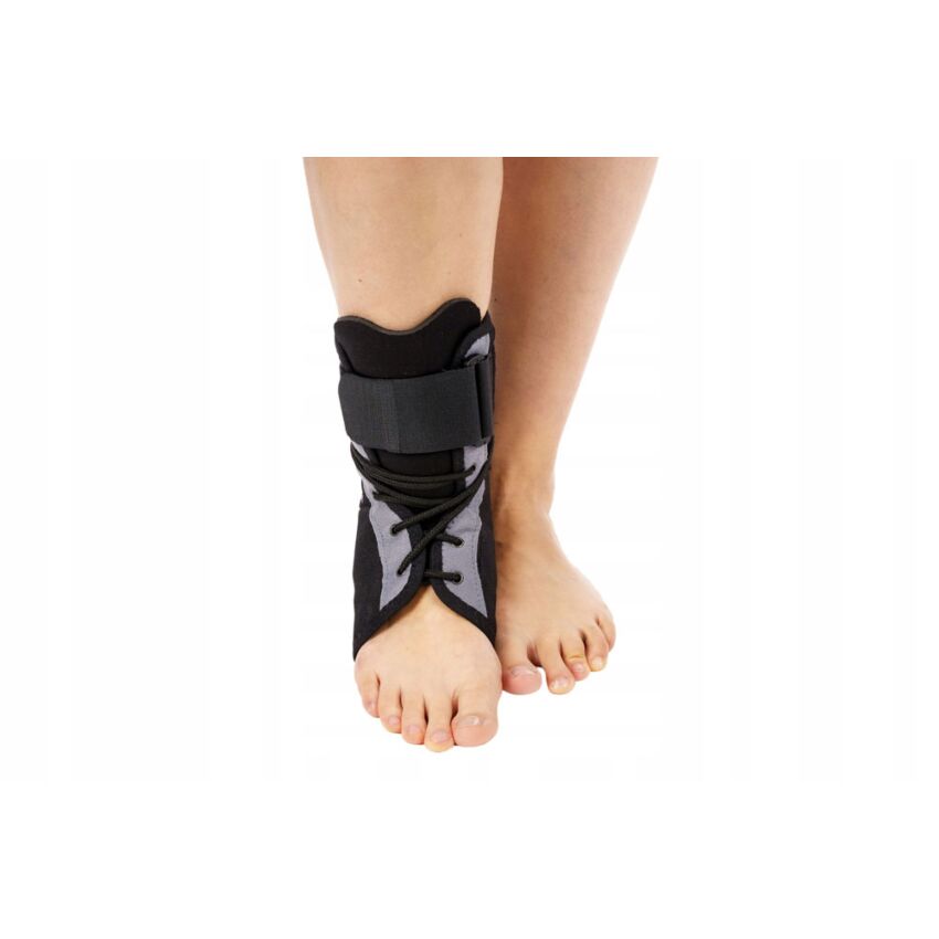 Stabilizator Glezna, Marimea M, Snur Fixare, Culoare Negru, Adult, Copil, Universal