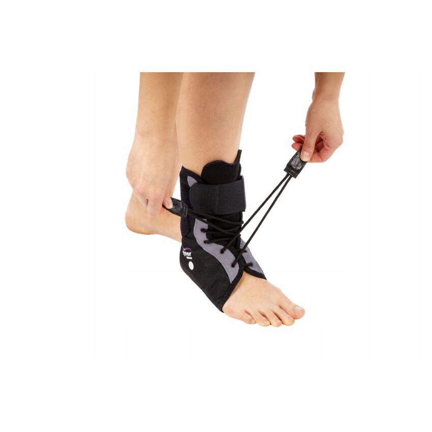 Stabilizator Glezna, Marimea M, Snur Fixare, Culoare Negru, Adult, Copil, Universal