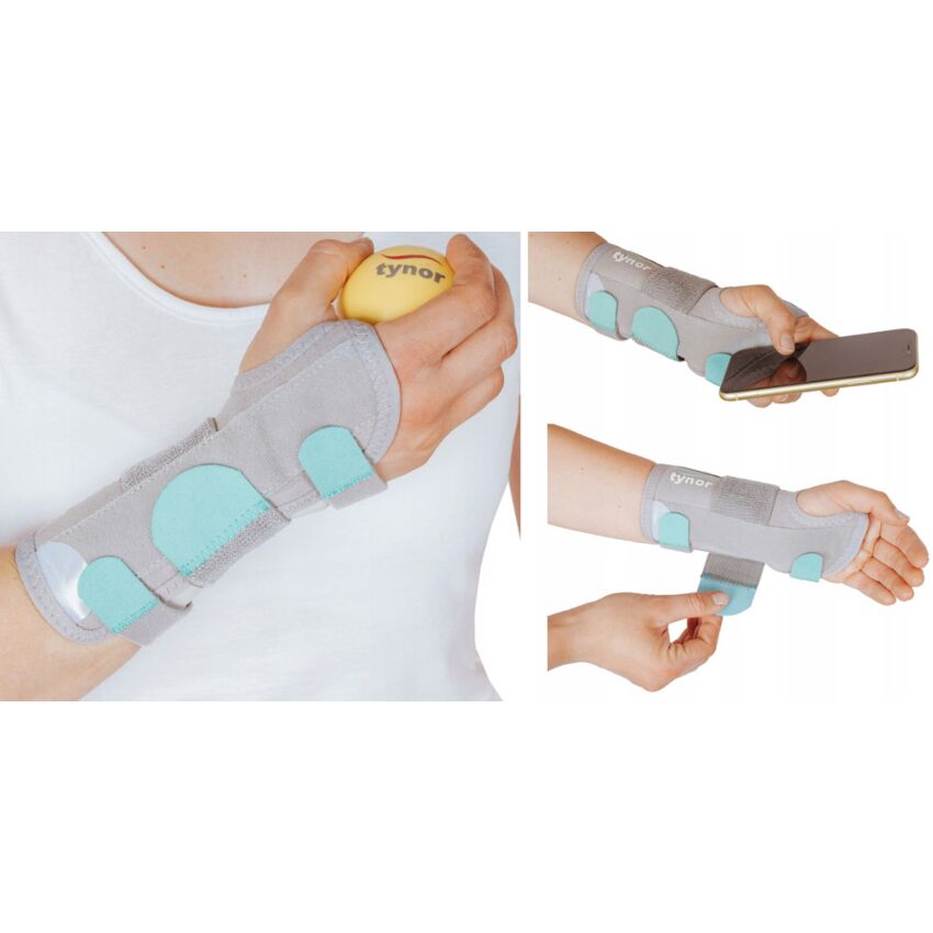 Stabilizator Pentru Incheietura Mainii cu Prindere Velcro Marime L Circumferinta Antebrat 18.5-21.5 cm