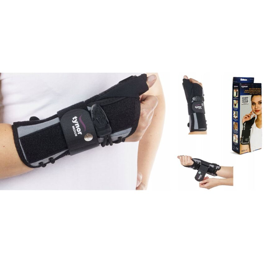 Suport Fixare Incheietura Mainii, Culoare Negru, Marimea S, Lungime 24.5 cm, Universal